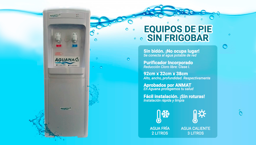 Equipo de pie sin frigobar